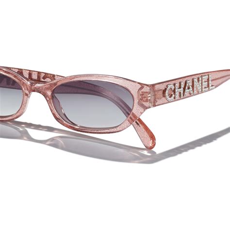 CHANEL Sunglasses: Rectangle Sunglasses, acetate 9134B — 